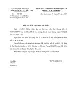 Bổ sung hồ sơ xét thi đua