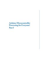 Arduino Microcontroller Processing for Everyone Part I