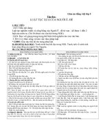 Giáo án tiếng việt 5 tuần 24 bài luật tục xưa của người ê đê2 