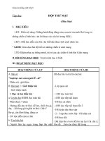 Giáo án tiếng việt 5 tuần 24 bài hộp thư mật2 