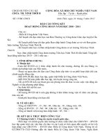 Bao cao Tong ket hoat dong cong doan nam hoc 2010   2011