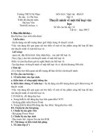 tiết 61: thuyết minh về một thể loại văn học