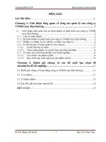 Hoàn thiện công tác quản lý nguồn nhân lực của công ty TNHH may đại hướng  