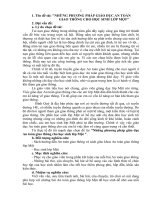 Những phương pháp giáo dục an toàn giao thông cho học sinh lớp một