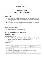 Giáo án tiếng việt 3 tuần 26 bài tập làm văn   kể về một ngày hội4 