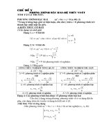 On thi vao 10 Chu de Phuong trinh bac 2, he thuc Viet.doc