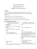 Giáo án tiếng việt 5 tuần 26 bài mở rộng vốn từ truyền thống 