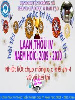 HỘI THI CHINH PHỤC TTTT