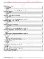 TÀI LIỆU CỦNG CỐ VÀ ÔN THI TỐT NGHIỆP HÓA HỌC 12