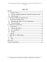 Xử lý SO2 bằng phương pháp hấp thụ dùng tháp đĩa lỗ có ống chảy chuyền