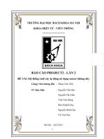 Hệ thống tưới cây tự động sử dụng sensor không dây