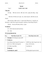 Giáo án tiếng việt 5 tuần 26 bài nghĩa thầy trò 