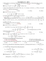 lời giải chi tiết dao động cơ đề 2