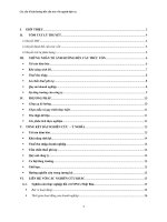 Nghiên cứu thực nghiệm các yếu tố ảnh hưởng đến cấu trúc vốn ngành dịch vụ