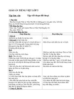 Giáo án tiếng việt 5 tuần 25 bài tập viết đoạn văn đối thoại2 