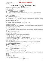 Tuyển tập 42 đề thi thử tốt nghiệp THPT   20