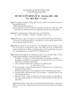 Đề thi Hóa vào lớp 10 PT Năng Khiếu http://violet.vn/thcs nguyenvantroi hochiminh