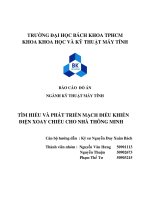 tìm hiểu và phát triển mạch điều khiển điện xoay chiều cho nhà thông minh