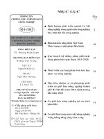 ĐỊNH HƯỚNG PHÁT TRIỂN NGHÀNH CƠ KHÍ NÔNG NGHIỆP TRONG QUÁ TRÌNH CÔNG NGHIỆP HÓA HIỆN ĐẠI HÓA