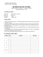 ke hoach day hoc lop 11 co ban