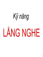 Ky nang lang nghe