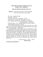 Đơn thuyên chuyển công tác