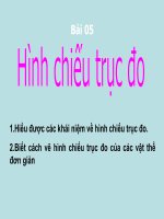 Hình chiếu trục đo