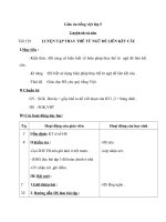 Giáo án tiếng việt 5 tuần 26 bài luyện tập thay thế từ ngữ để liên kết câu7 