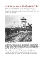 Ai là vị trạng nguyên đầu tiên của Đại Việt