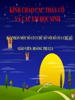 Nhân 1 số có 5 chữ số với số có 1 chữ số