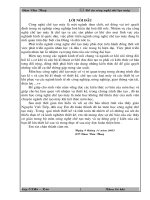 ĐỒ ÁN Thiết kế quy trình chế tạo chi tiết gối đỡ