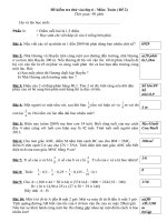 Đề thi vào lớp 6 chuyên ( có giải)