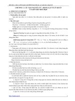 Những kiến thức Hóa học cơ bản và đề thi TSĐH theo chuyên đề Phần Hóa đại cương