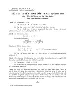 Đề thi Toán vào lớp 10(1) PT Năng Khiếu http://violet.vn/thcs nguyenvantroi hochiminh