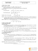 ĐỀ THI TUYỂN SINH NĂM 2011