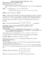 DE TOAN ON THI DH 2011 CO GIAI(28)