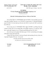 to trinh cong nhan TN  THCS