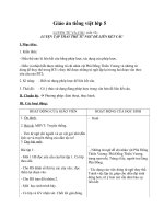 Giáo án tiếng việt 5 tuần 26 bài luyện tập thay thế từ ngữ để liên kết câu2 