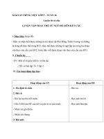 Giáo án tiếng việt 5 tuần 26 bài luyện tập thay thế từ ngữ để liên kết câu 