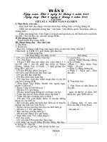 giáo an buổi 1 tuần 2 năm học 2010   2011