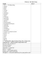 Mẹo làm bài thi toeic cực hay full