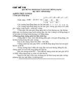 On thi vao 10 Chu de Chung minh tam giac dong dang.doc