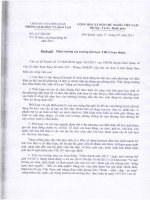 Tổ chức các hoạt động hè năm 2011