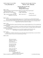 Đề Thi Thử THPT 2011 2012 môn Văn