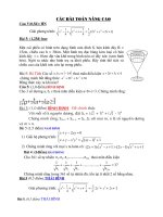 On thi vao 10 Cac bai toan nang cao.doc