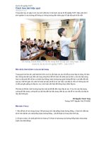 Cách làm bài thi tốt nghiệp đạt hiệu quả