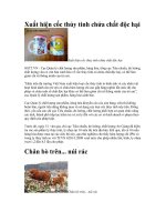 xuat hien coc thuy tinh chua chat doc hai