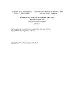 Đề thi Văn vào lớp 10(4) PT Năng Khiếu http://violet.vn/thcs nguyenvantroi hochiminh