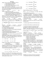 ĐỀ ÔN TN 2011 SỐ 16