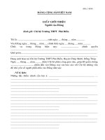 Giấy giới thiệu